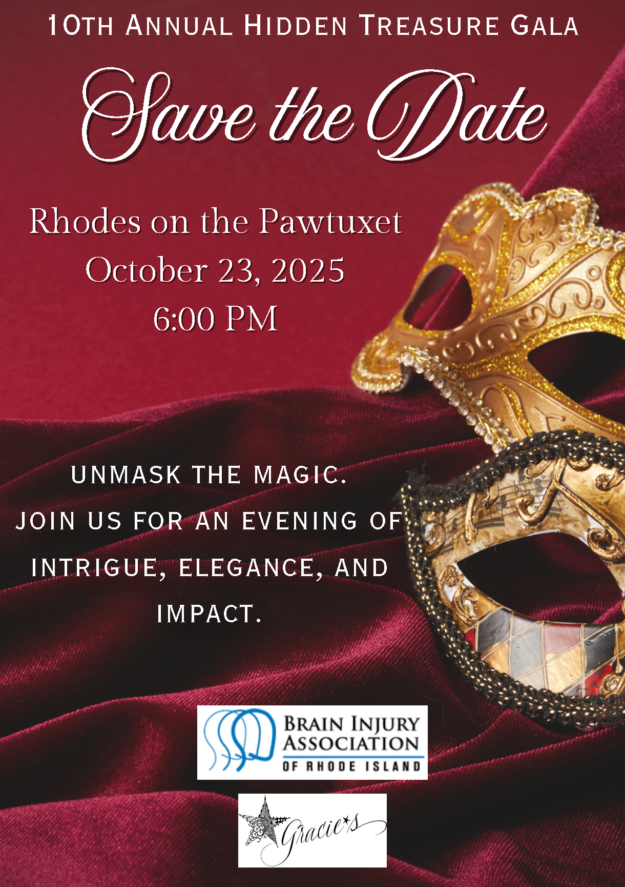 2025 Hidden Treasure Gala Save The Date